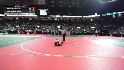 100 lbs Quarterfinal - Jameson Blakey, CRW3 vs Howard Jackson, CPWA