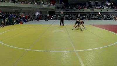 130 lbs Quarterfinals (8 Team) - Eric Schmidt, Wabasso vs Keagen Korsmo, NLS (New London/Spicer)