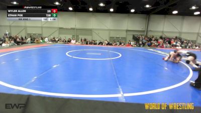 80 lbs Rr Rnd 1 - Wyler Allen, LWA 14U vs Ethan Poe, Team Dash 14U