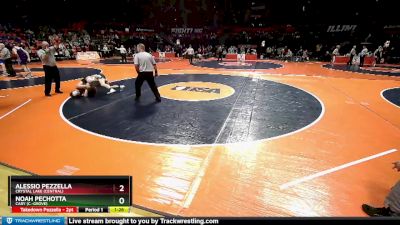 2A 150 lbs Cons. Round 1 - Noah Pechotta, Cary (C.-Grove) vs Alessio Pezzella, Crystal Lake (Central)
