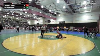 110 lbs Cons. Round 6 - Aliya Moore, Santiago/GG vs Monica Gomez, Mater Dei