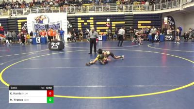 68 lbs Round Of 32 - Kai Harris, Plum vs Marco Franco, Berks Catholic