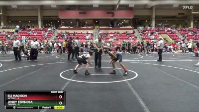 90 lbs Cons. Round 3 - Josey Espinosa, Triumph vs Eli Madison, Victory