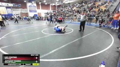 157 lbs Semifinal - Leo Contino, Buchanan vs Anthony Manno, Newport Harbor