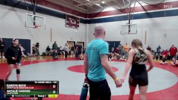 129 lbs Round 2 - Karsyn Boyd, Legacy Elite Wrestling Club vs Natalie Hagood, Unattached