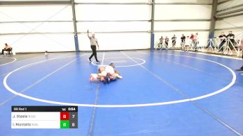 65 lbs Rr Rnd 1 - Jasper Steele, Roughnecks vs Ian Montalto, Revival Pink