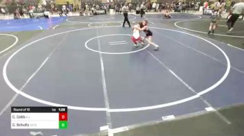 86 lbs Round Of 16 - Carson Cobb, All American Training Center vs Colton Schultz, Untouchables