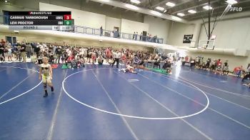 71-78 lbs Round 3 - Levi Proctor, Delta Wrestling Club vs Cassius Yarborough, LV Bear Wrestling Club (Spring