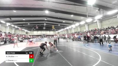 126 lbs Semifinal - Asher Stubbs, Other Team vs Izayiah Chavez, Best Trained