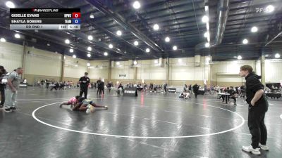 130 lbs Rr Rnd 1 - Giselle Evans, Heart And Pride Wrestling Club vs Shayla Sobers, Team Bardbados