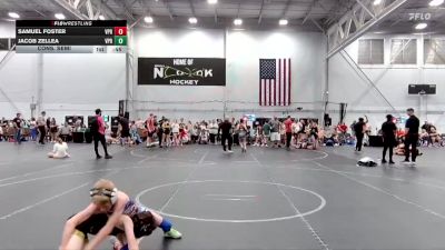 60 lbs Cons. Semi - Jacob Zellea, Estebuilt WC vs Samuel Foster, Combat Athletics