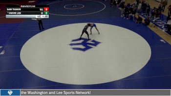 184 lbs Champ. Round 1 - Sam Tignor, Washington & Lee vs Omori Lee, Greensboro College