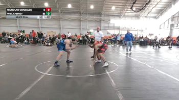 138 lbs Semifinal - Nicholas Gonzales, Upgraded Industries vs Will Carney, Midwest RTC