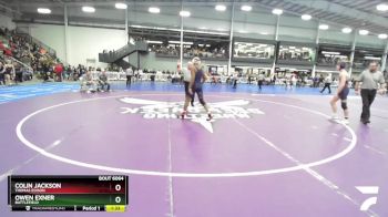 6-150 lbs Champ. Round 1 - Owen Exner, Battlefield vs Colin Jackson, Thomas Edison