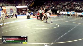 113 Class 2 lbs Cons. Semi - Landon Scarborough, Odessa vs Zachary Green, Osage