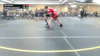 157 lbs Round Of 16 - Liam Gorton, Team Bc vs Nathaniel Macalalad, Team Credo