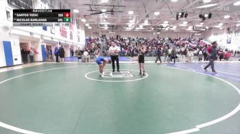 Boys 106 lbs Champ. Round 1 - Santos Tizoc, Silver Creek Boys vs Nicolas Barlahan, Santa Clara Boys