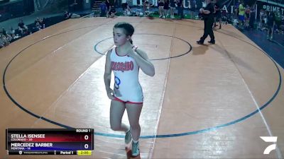 116 lbs Round 1 (8 Team) - Zoe Greer, Colorado vs Sage Wierzbicki, Montana