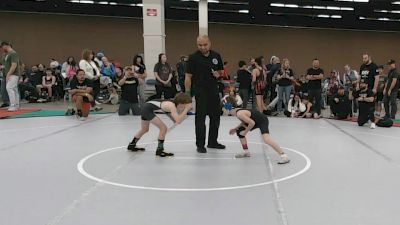 75 lbs Quarters - Andrew Veloquio, Katy Area Wrestling Club vs Elijah Castro, Nolf Wrestling Academy