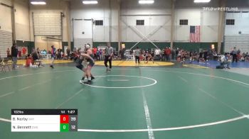 102 lbs Prelims - Banks Norby, GRIT vs Nicholas Bennett, Columbus Wrestling Org. Maroon