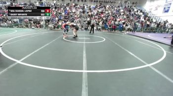 Girls 120 lbs Semifinal - Mia Rangel Lopez, Fremont (Sunnyvale)&nbsp;Girls vs Daisy Infante, Galileo&nbsp;Girls