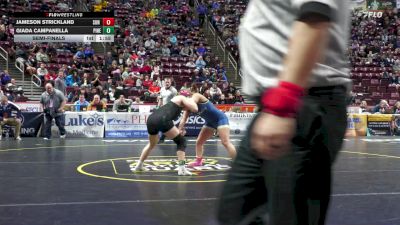 148 lbs Semifinal - Jameson Strickland, Sun Valley-G vs Giada Campanella, Pine-Richland-G