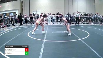 123 lbs Round Of 64 - Rylie Nishida, Grapplers HI vs Savannah Bell, 951 Wc