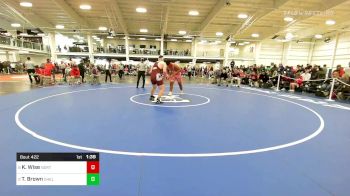 285 lbs Semifinal - Keysun Wise, North Attleborough vs Thomas Brown, Chelmsford