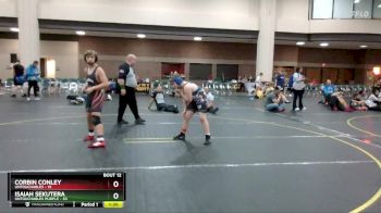 130 lbs Finals (8 Team) - Isaiah Sekutera, Untouchables Purple vs Corbin Conley, Untouchables