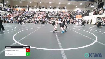 Consi Of 4 - Riggs Thompson, Broken Arrow Wrestling Club vs Ryker Wiese, Warrior Wrestling Club