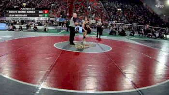 G 132 lbs Champ. Round 1 - Leah Westover, West Side vs Ashlyn Martin-Gomez, Caldwell