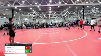 122 lbs Quarterfinal - Jack Baron, Grit Mat Club vs Dominick Witko, Journeymen Wrestling