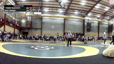 126 lbs Champ. Round 2 - Tommy Marchetti, Delbarton vs Riley Sumner, Lafayette