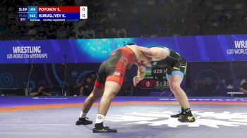 92 kg Finals 1-2 - Sherzod Poyonov, Uzbekistan vs Kamil Kurugliyev, Kazakhstan