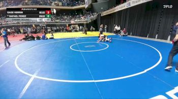 5A 175 lbs Champ. Round 1 - Rafael Perez, Uvalde vs Gage Herrin, Melissa