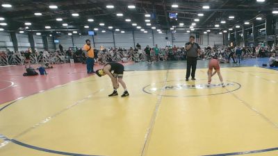80 lbs Round 4 - 2:15pm Saturday - Bill Kershisnik, Ranger Wrestling Club vs Gus Caruso, All I See Is Gold