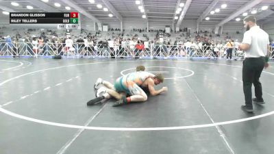 220 lbs Round Of 64 - Brandon Glisson, Flint Tropics - HSB vs Riley Tellers, Gold Standard Wrestling - HSB