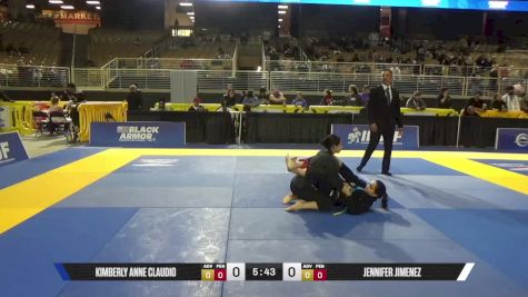 Jennifer Jimenez vs Kimberly Anne Claudio 2025 Pan Jiu Jitsu IBJJF Championship