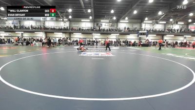 110 lbs Consi Of 32 #2 - Will Clanton, Catskill vs Evan Bryant, Middletown
