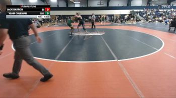 174 lbs Cons. Round 3 - Jack Barron, Wheaton vs Kiam Coleman, Brockport