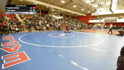 115 lbs Champ. Round 1 - Canon Young, Northgate vs Ray Mani, Berkeley
