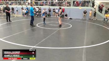 94 lbs Round 1 - Kendall Humbert, Marathon Wrestling Club vs Esabella Arvelo, Chugach Eagles Wrestling Club