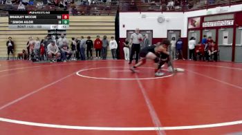 120 lbs Champ. Round 2 - Simon Ailor, Lafayette Harrison vs Bradley McCue, Terre Haute South