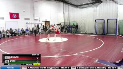 152 lbs Cons. Round 5 - Sam Donovan, Iroquois vs Jake Smith, Akron