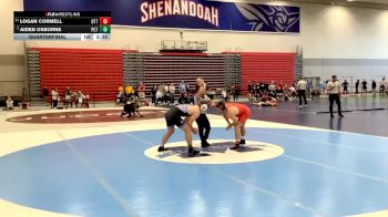 184 lbs Quarterfinal - Aiden Osborne, Pennsylvania College Of Technology vs Logan Cormell, Otterbein University