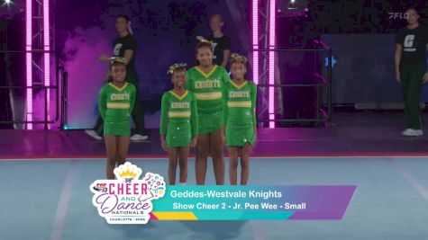Show Cheer 2 - Geddes-Westvale Knights [2025 Jr. Pee Wee Day 1] 2025 Pop Warner National Cheer & Dance Championship