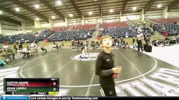 63 lbs Semis & Wb (16 Team) - Keian Linnell, Utah Gold vs Austyn Adams, Warriors Of Christ