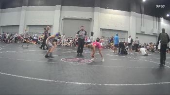 62 lbs Round 4 (8 Team) - Brielle Shannon, LaFayette Wrestling vs Jonas Bacon, Grindhouse