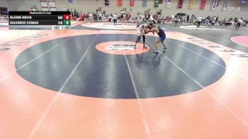 174 lbs Cons. Round 1 - Elorm Nevis, Wabash vs Maximus Comas, Elmhurst University