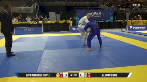 Jae Hoon Chung vs David Alexander Chavez 2025 Pan Jiu Jitsu IBJJF Championship